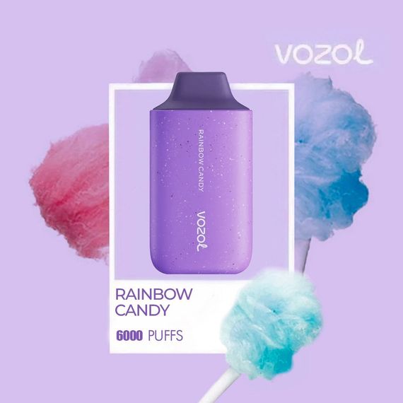 VOZOL STAR 6000 - Rainbow Candy (5% nic)