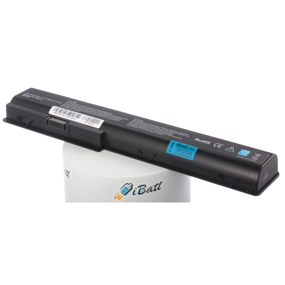 Аккумулятор iBatt 4400mAh, для HP- Pavilion dv7-1113eo DV7-1200 dv7-2030er dv7-1040et dv7-1050eg dv7-1183cl