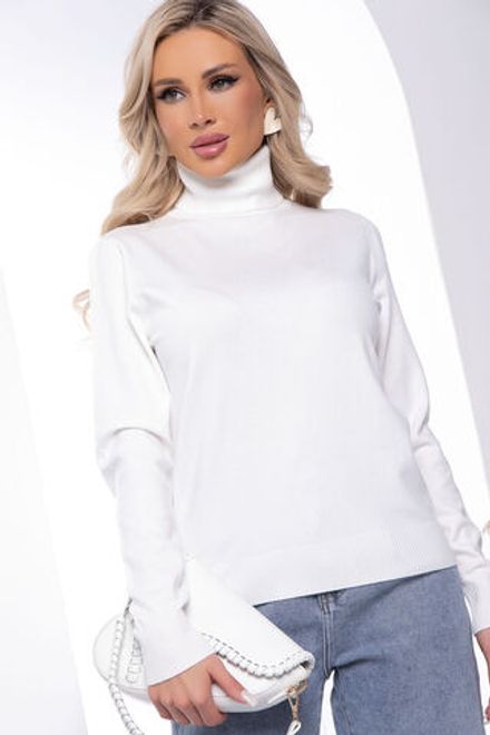 Водолазка Зимняя история (белая) Б14520-20М LT Collection