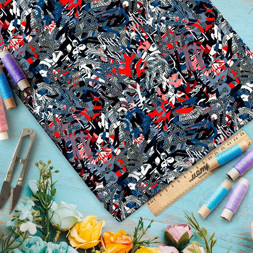 Ткань премиум мембрана галактический хаос