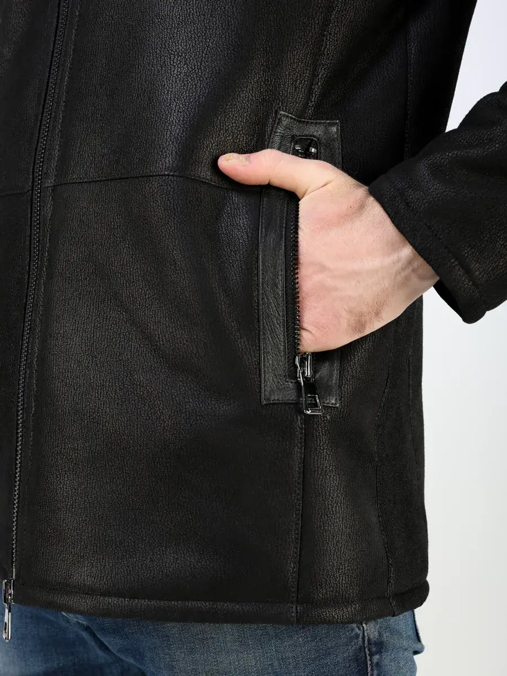 Дубленка зимняя натуральная