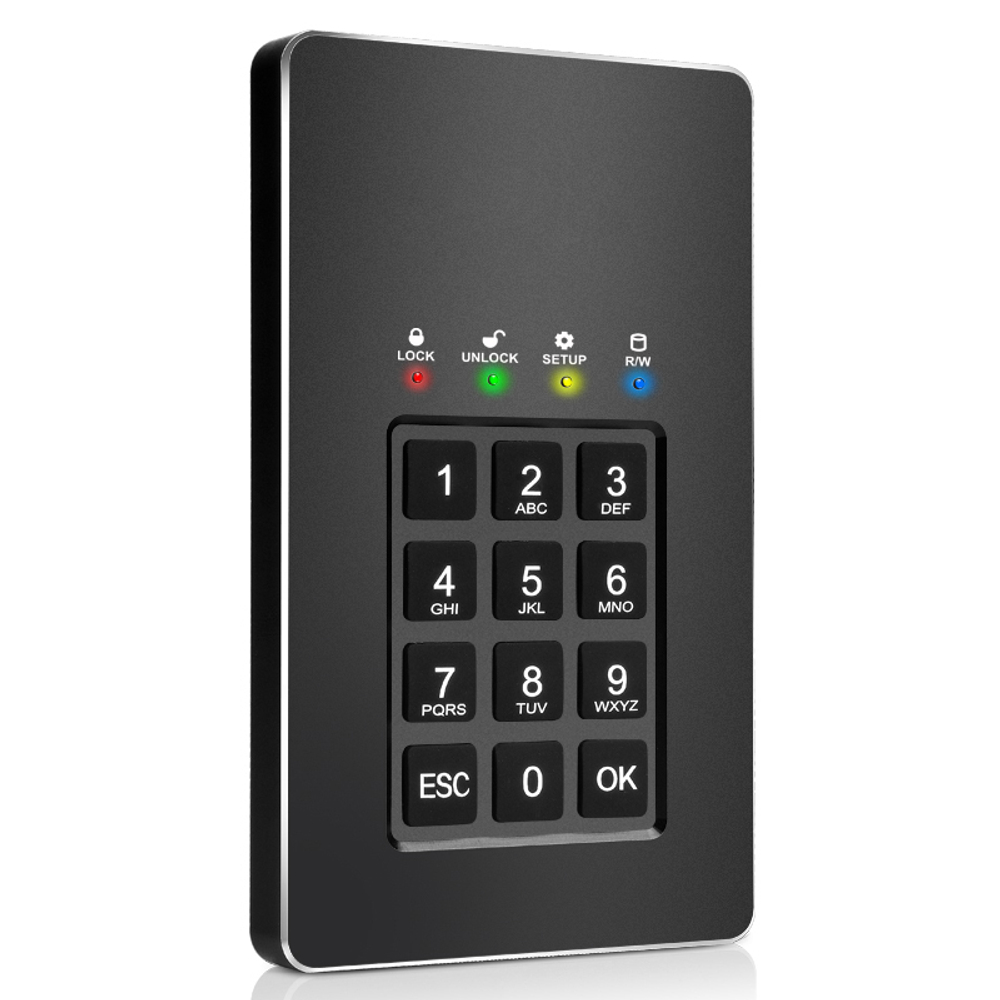 SSD-диск с ПИН-кодом DataLock PRO 2 ТБ (2,5)