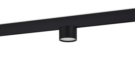 Светодиодный светильник Moon для SPACE Track system 10Вт, D80xH80, 5 мм, 473Лм, 120°, 3000К, диммируемый, IP20, Ra>90, черный