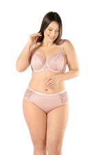 Бюстгальтер Victoria с мягкой чашкой plus size (Размер: 80I) (Цвет: кофейный)