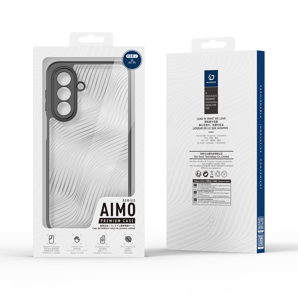 Чехол прозрачный противоударный для Samsung Galaxy A27, серия Aimo Series от Dux Ducis