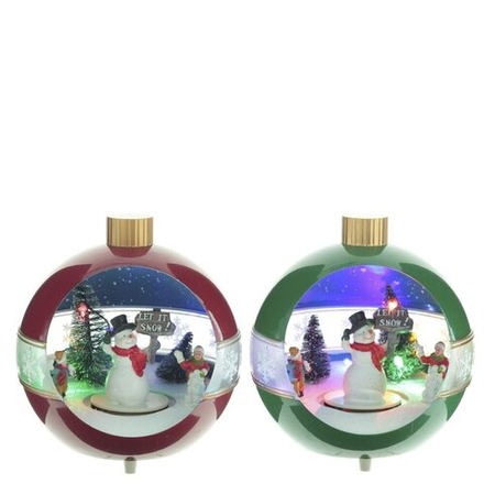 GAEM Фигурка декоративная "Рождество" (4 мелодии, подсветка, движение, 3xAA, не прилаг., USB), L17 W15 H1