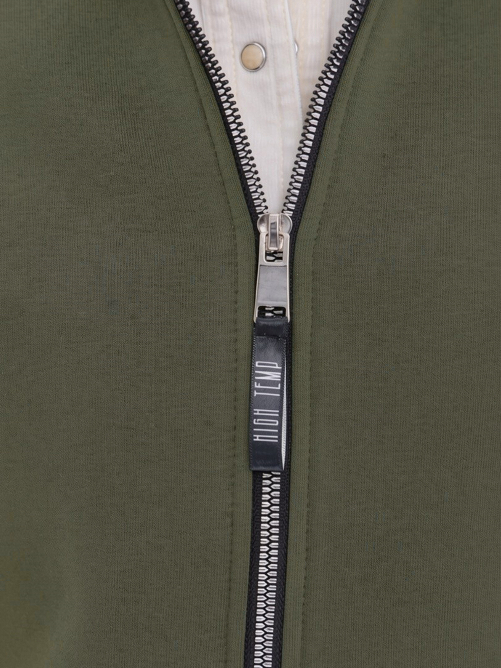 Жилет с начесом на молнии