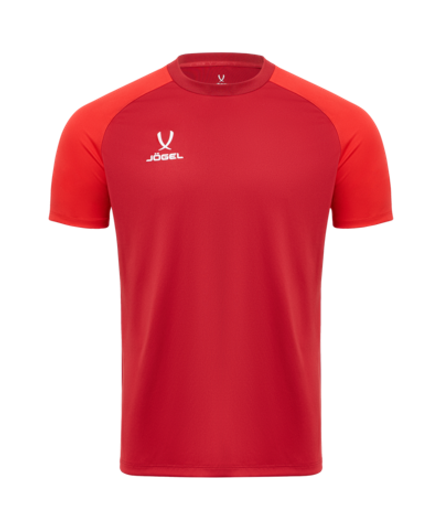 Футболка тренировочная JOGEL PREMIER PerFormDRY Training Tee, темно-красный/красный