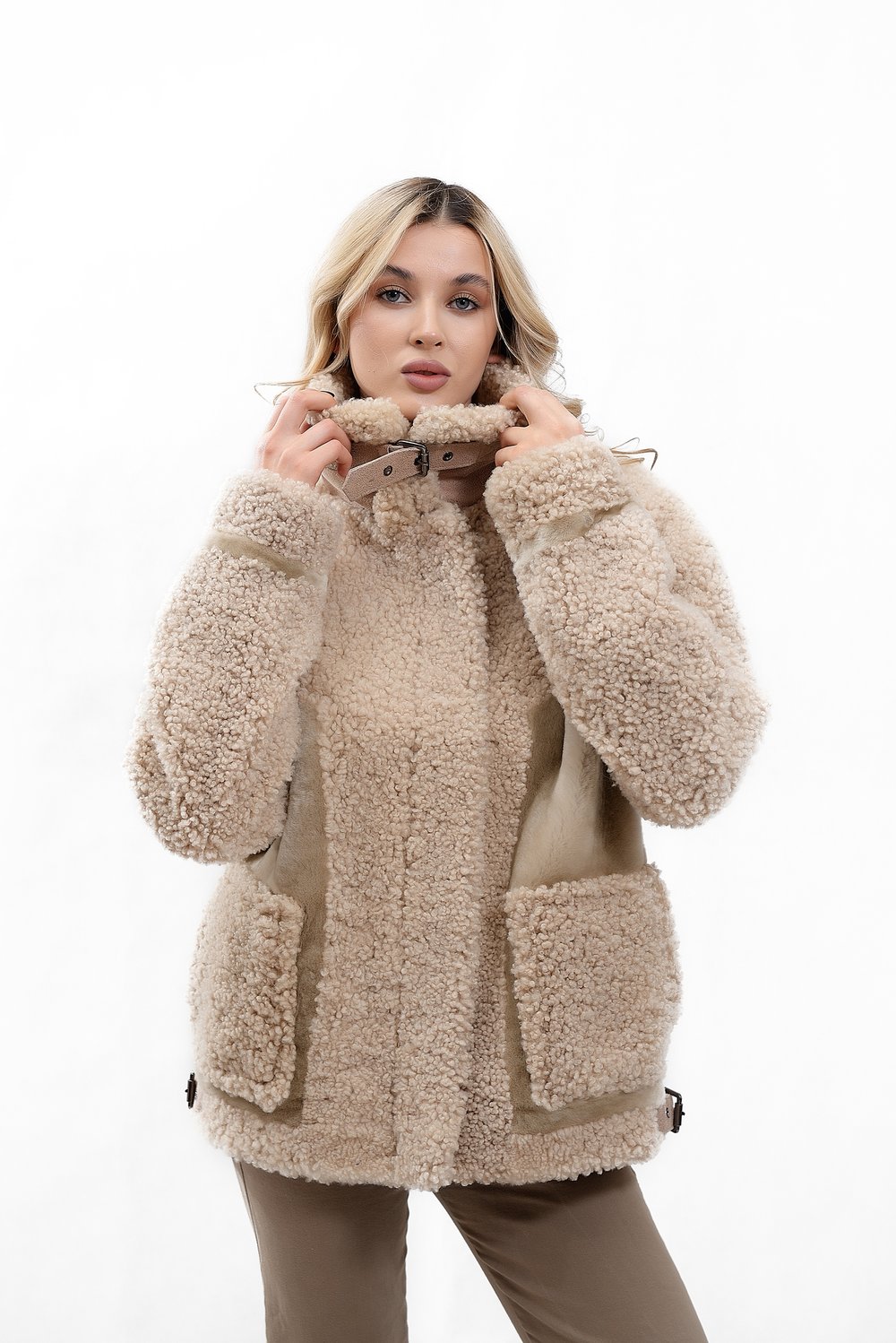 Куртка женская из овчины