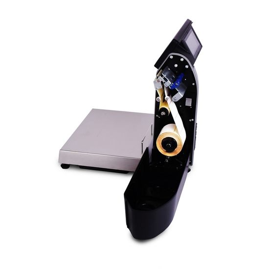 Весы с печатью этикеток MK-6.2-R2P10-1 (с подмотчиком)