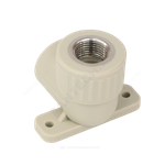 Угольник PP-R комбинированный серый Дн 25х1/2" ВР с креплением VALFEX 10120025Г