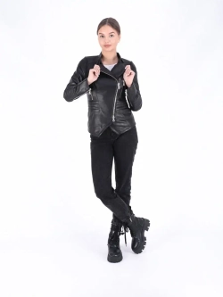 Косуха женская натуральная кожаная