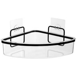 Полка для душа настенная угловая Bergenson Bjorn Siv черная