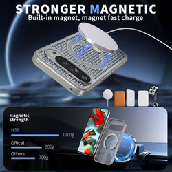 Прозрачный чехол Mesh Pro Magnetic Case для Google Pixel 9 Pro XL