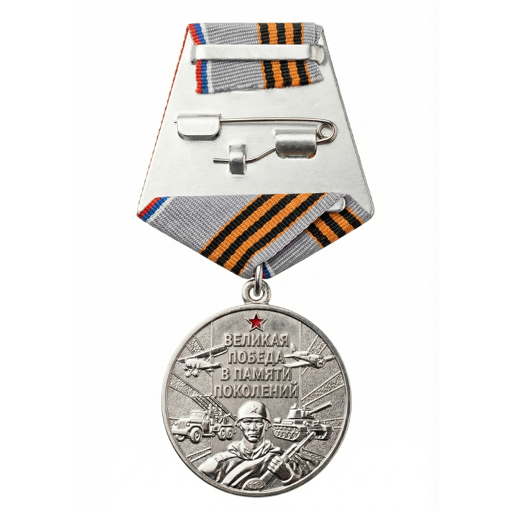Медаль на колодке Победа 75 лет