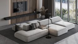 Модульный диван Генрих (Genrih), 4560 мм Двусторонний