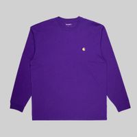  Лонгслив мужской Carhartt WIP Chase артикул:I026392_tyrian - купить в магазине Дайс