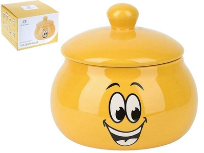 Баночка для меда и варенья 500мл "Smile"