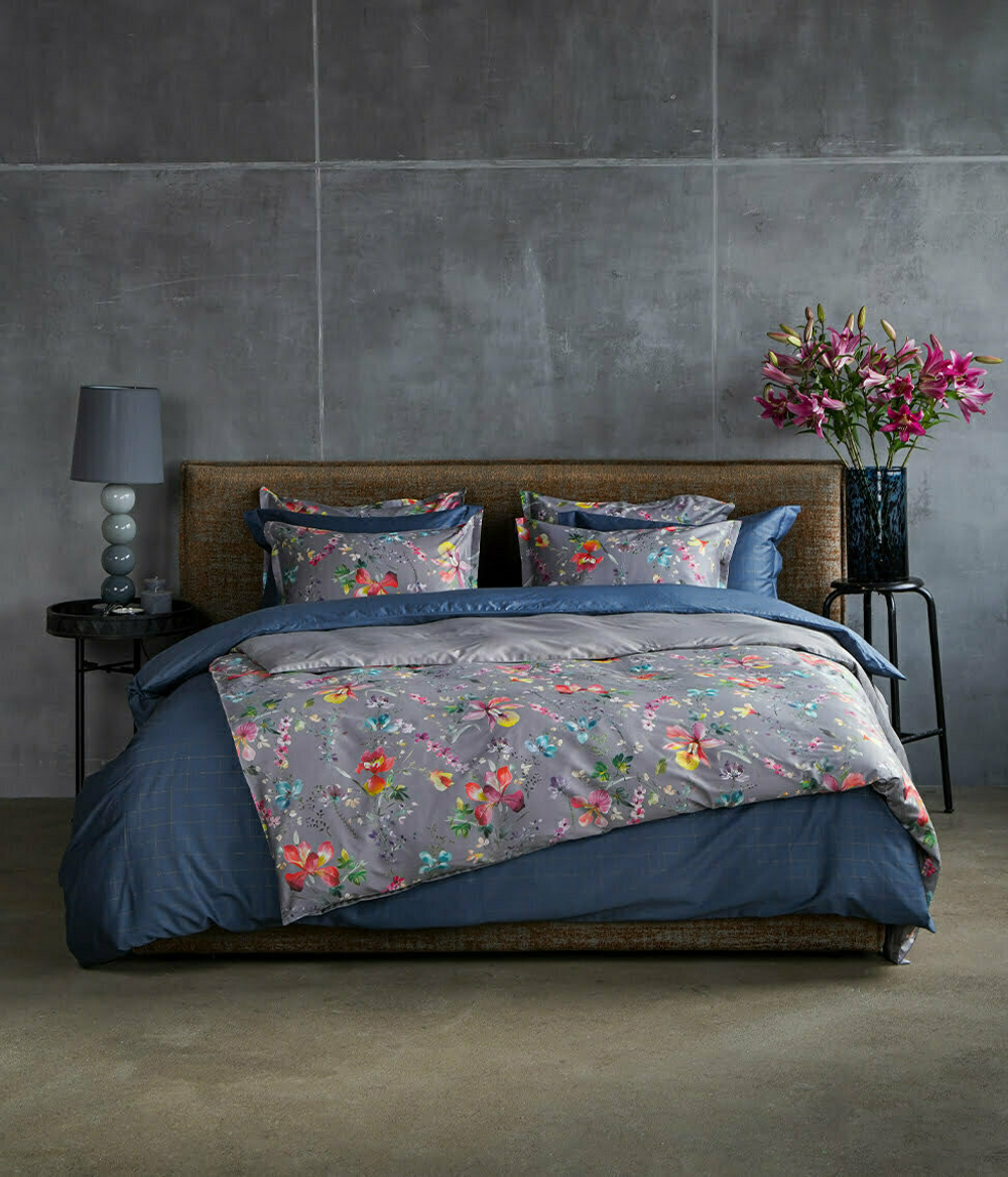 Постельное белье 2 спальное евро Decoflux Weekend Blooms