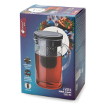 Чайник заварочный стекло,пластик, 1 л, с ситечком, Apollo, Evora, EVR-100