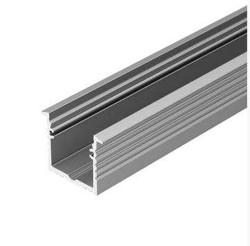 Профиль с экраном 2м 015538 серебристый ALU-POWER-W35-2000-F ANOD+FROST Arlight