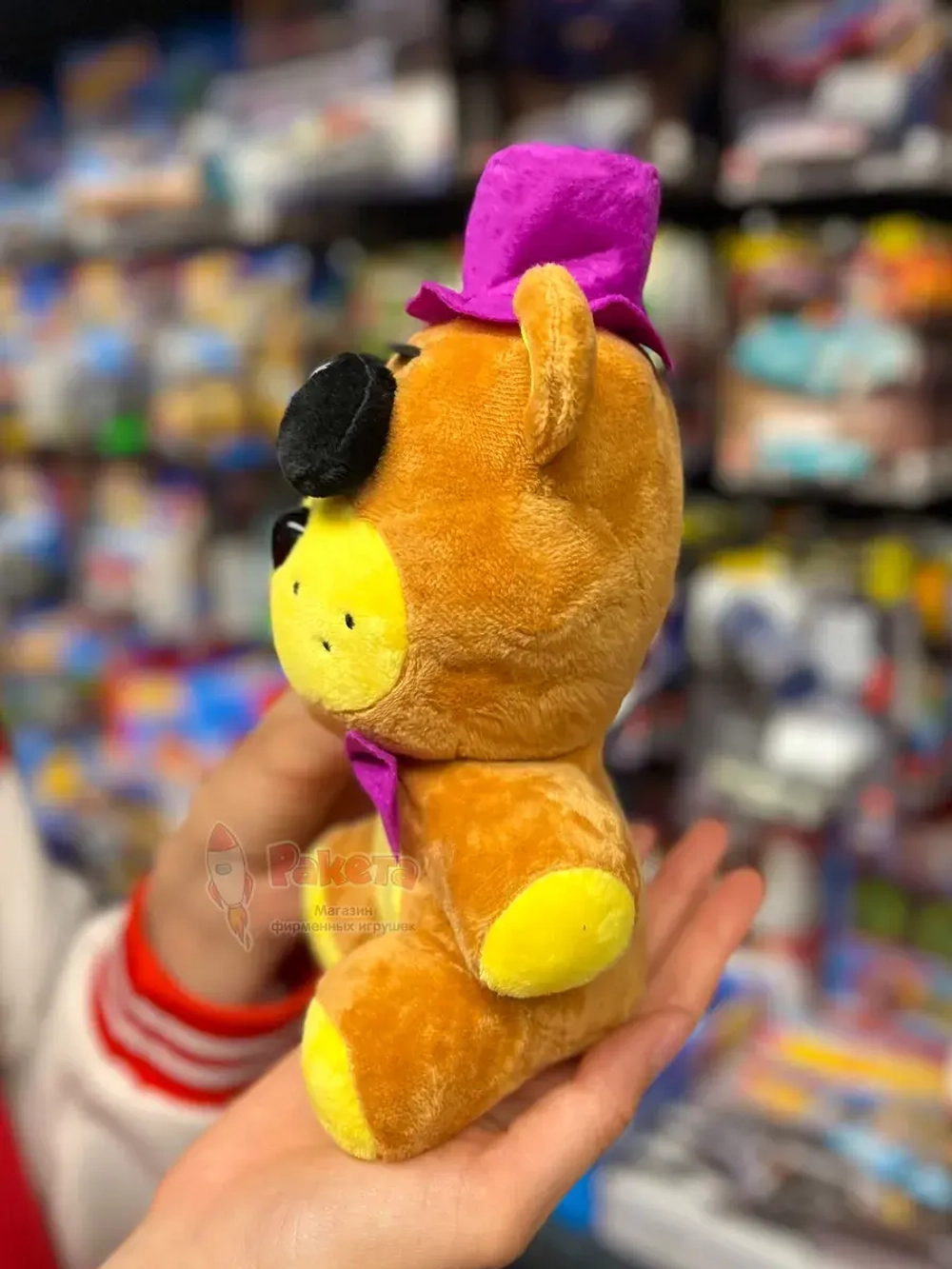 Мягкая игрушка Фнаф Аниматроники мишка Фредди