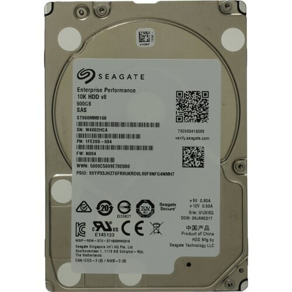 Жесткий диск Seagate 2,5&quot; 900GB SAS 10K 6Gb Storwize V7000 ST900MM0168