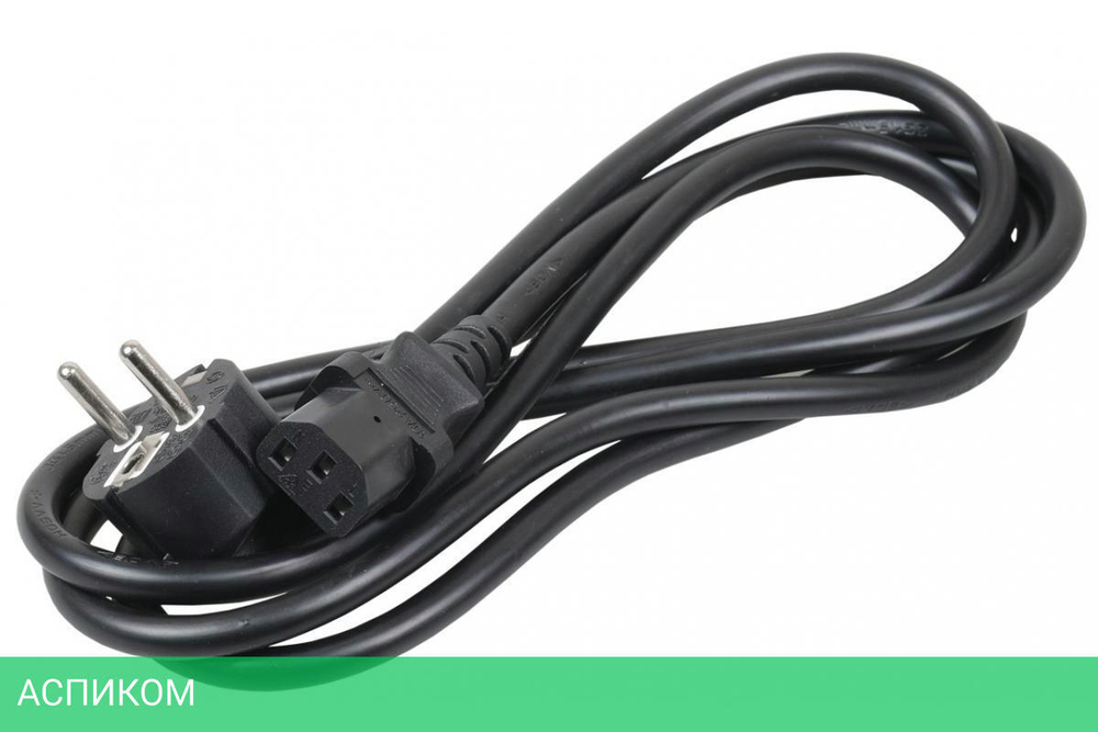 Шнур питания ITK PC-C13D-2M черный