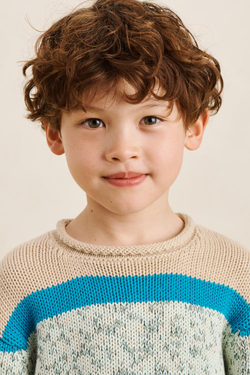 ZARA СВИТЕР С КРУГЛЫМ ВЫРЕЗОМ, РАЗНОЦВЕТНЫЙ