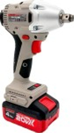 Гайковерт аккумуляторный Crown CT22046HX-4S TB ударный 20в, 350нм, 1/2", 1*4.0ач, сумка