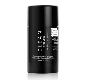 Clean For Men Black Leather