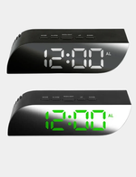 Часы зеркальные LED MIRROR NA-018 Зеленое свечение