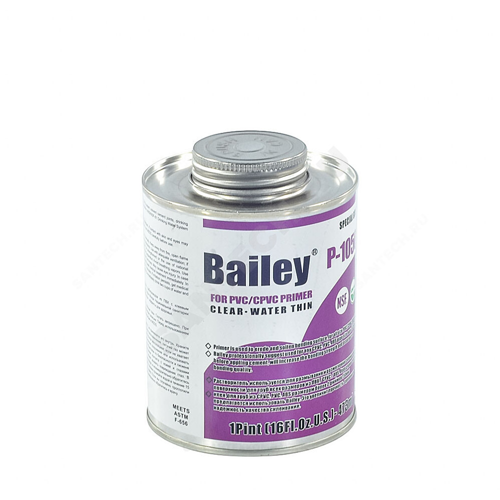 Очиститель для ПЭ/ПВХ 473мл Bailey P-1050