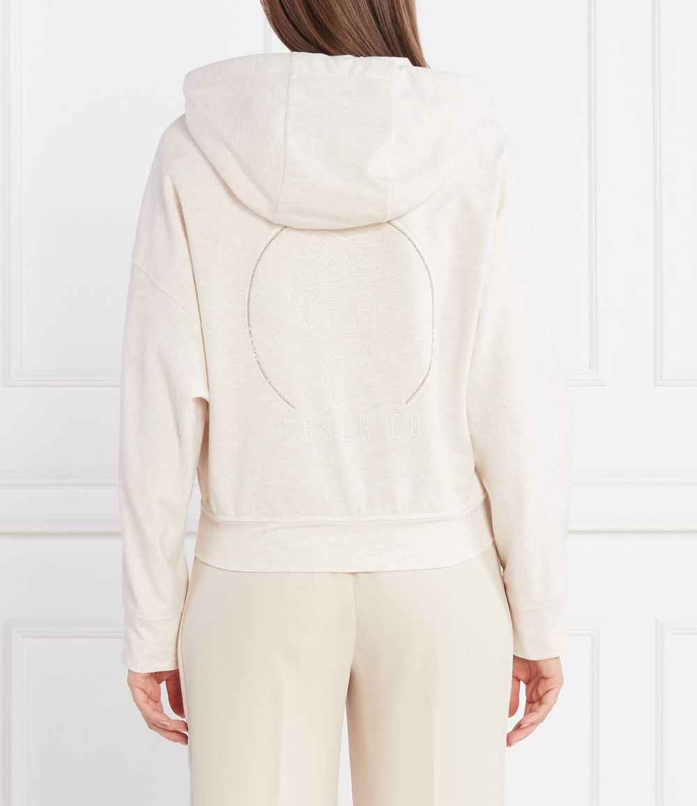 Худи Peserico - пудро-розовый(S12504J0Q4 02347)