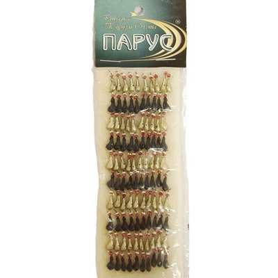 Набор мормышек "Парус" (100 шт. в упаковке) №7