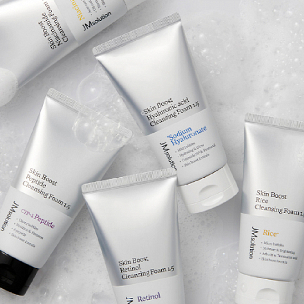 JMsolution Skin Boost Vita C Cleansing Foam 1.5, 150ml - Пенка для умывания