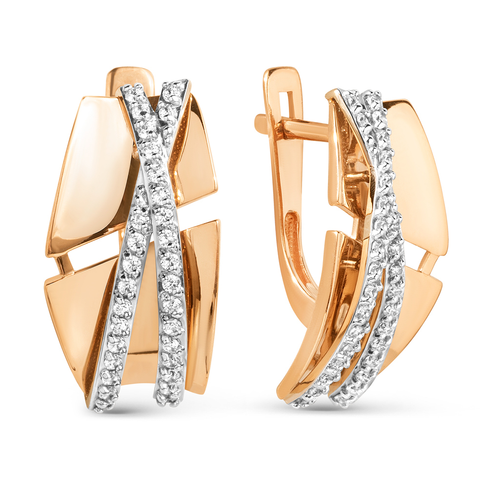 Серьги из золота 585 пробы