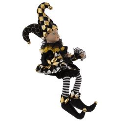 GAEM Игрушка набивная "Клоун" (муз, движ), L15 W13 H45 см (полка 30 см.)