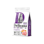 Сухой полнорационный корм для стерилизованных кошек и кастрированных котов с индейкой DELICANA 1,5кг