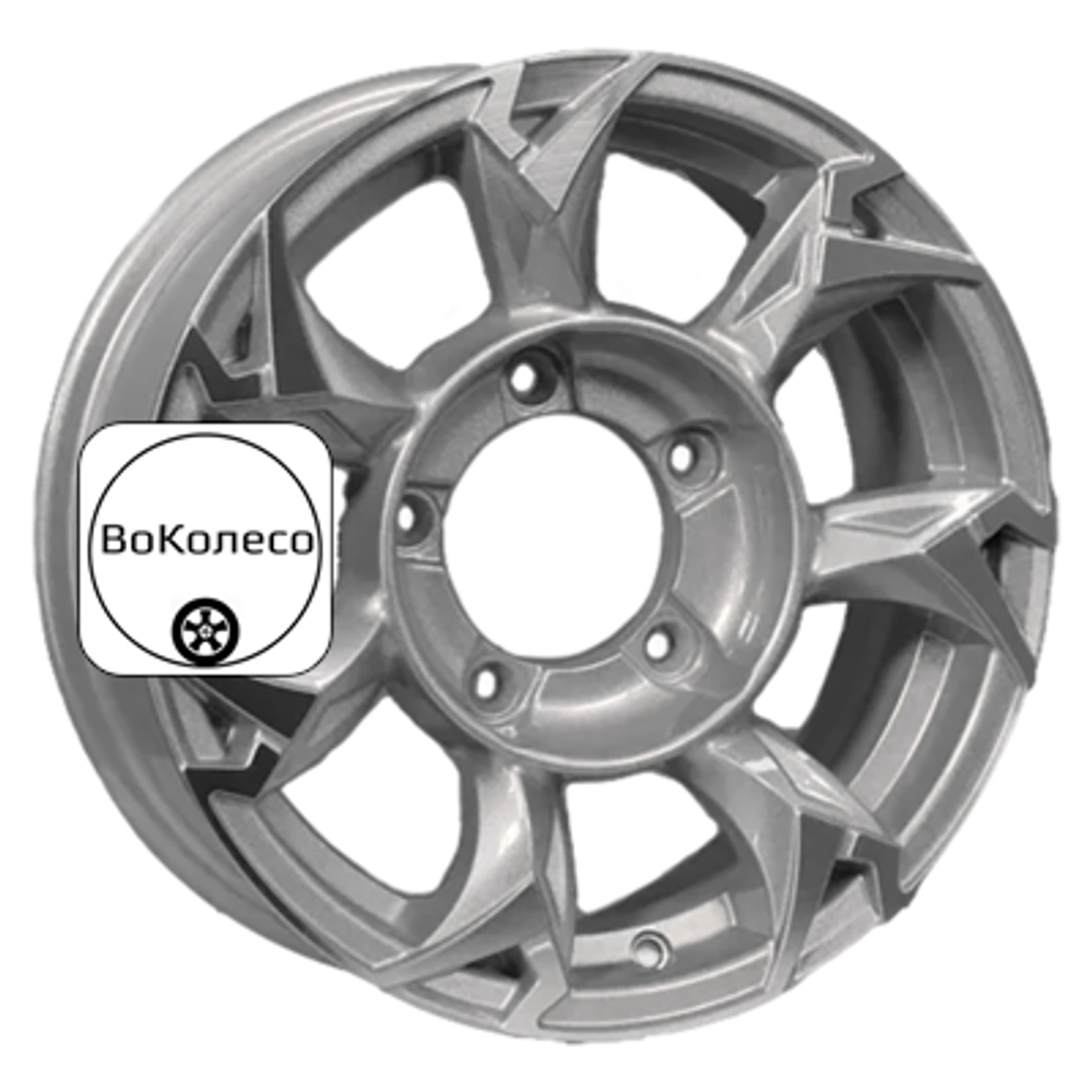 5,5x15/5x139,7 ET5 D108,1 KHW1505 (Jimny) F-Silver-FP Khomen Wheels