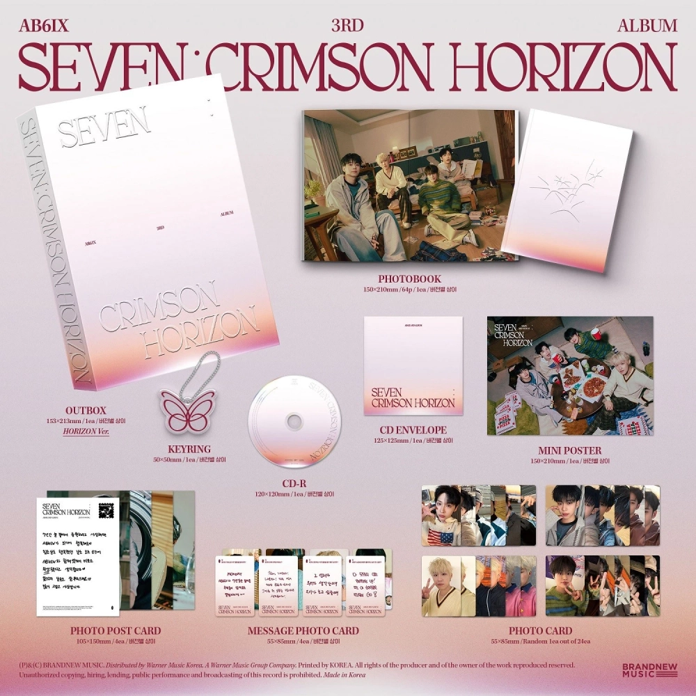 Альбом AB6IX - Seven : Crimson Horizon [Photobook ver.]