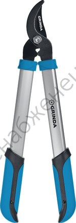 GRINDA PL-460, длина 460 мм, лезвия из высокоуглеродистой закаленной стали, алюминиевые рукоятки, малый плоскостной сучкорез, PROLine (424518)