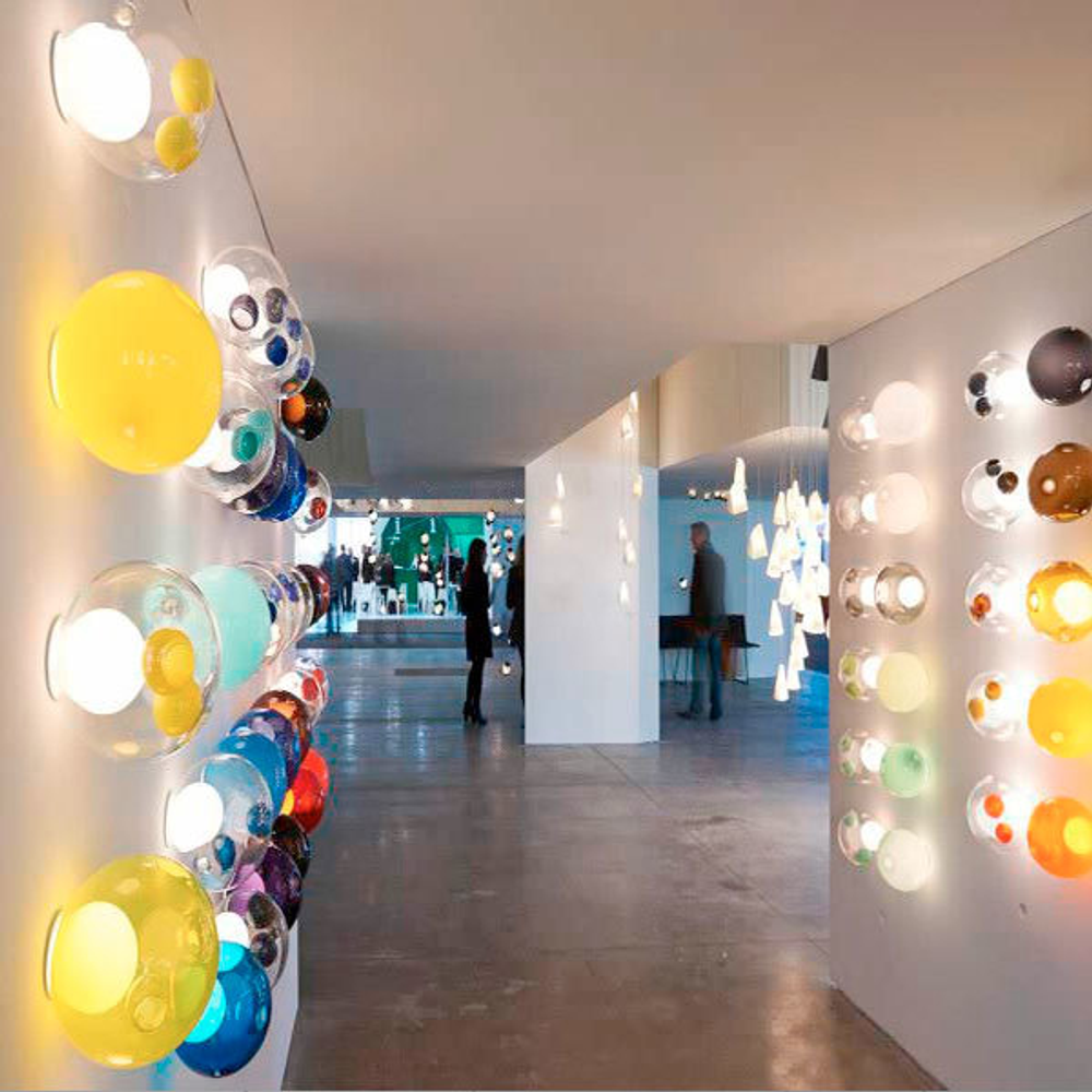 Wall design lamp  28.1 by Bocci (Clear)