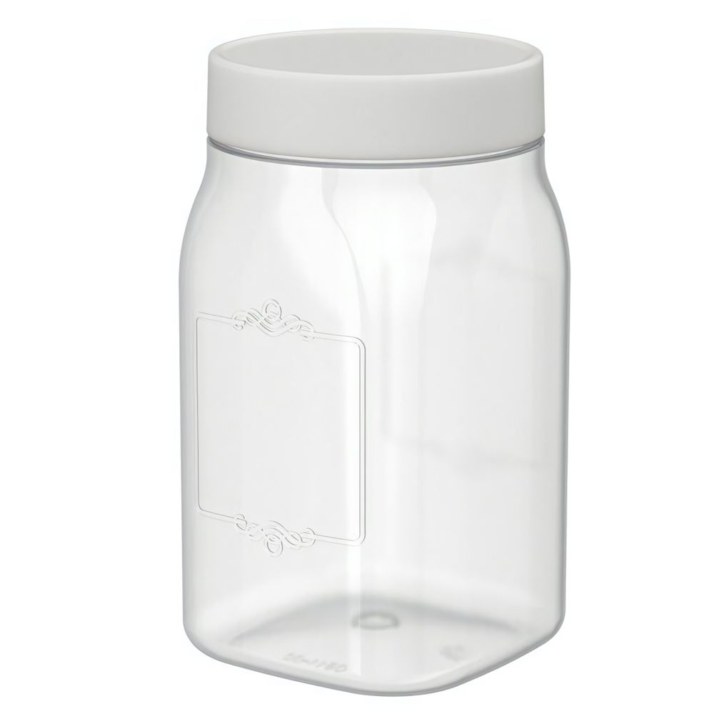 Емкость для сыпучих продуктов &quot;Lentils&quot; 1л (светло-бежевый)