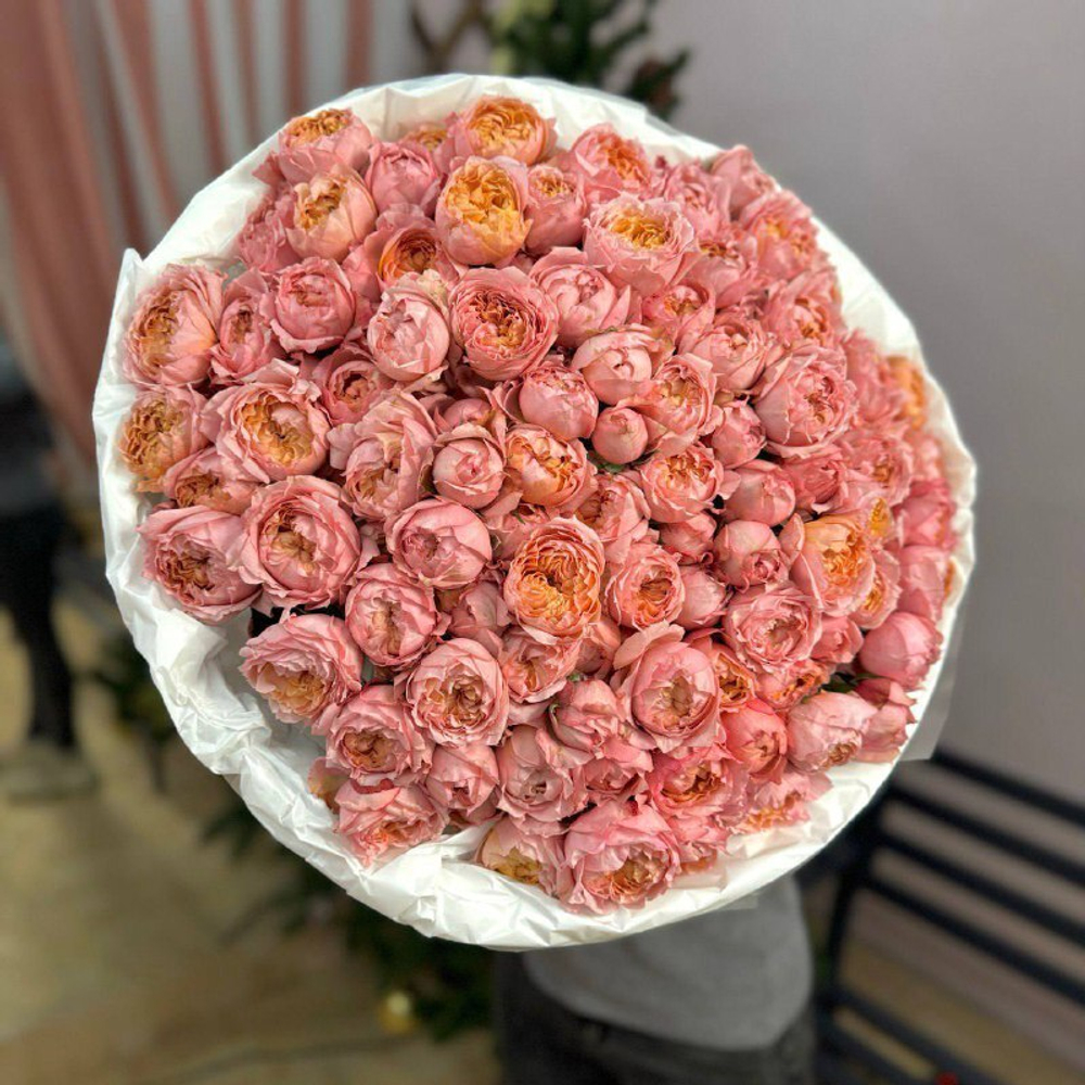 Монобукет из 35 роз сорта "Juleitta"