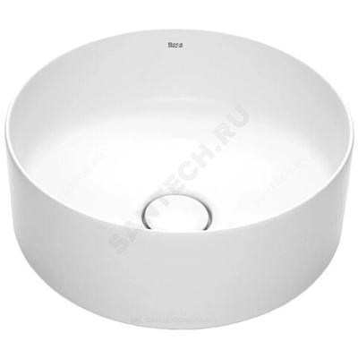 Умывальник мебельный Inspira Round 37 без отверстия под смеситель белый Roca 327523000