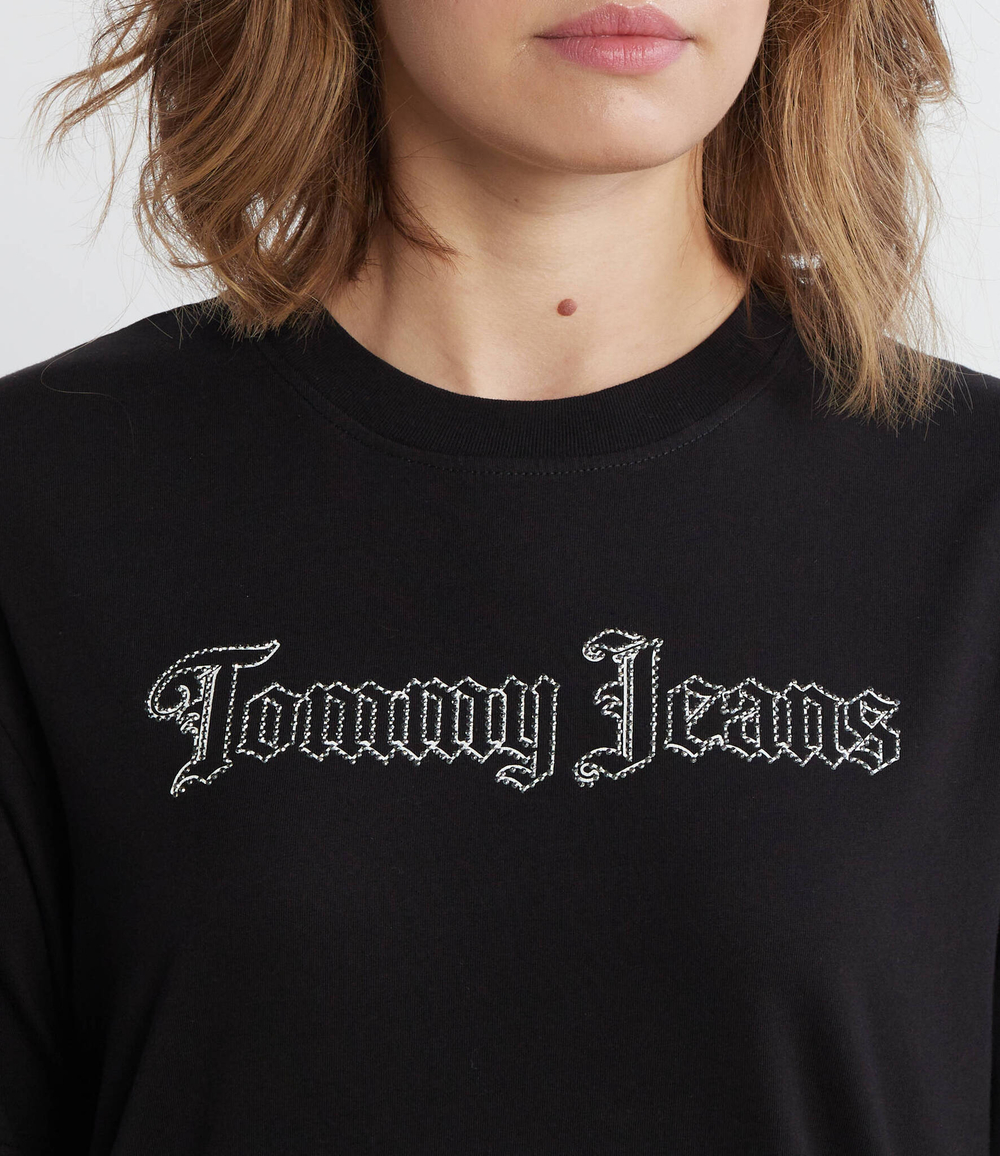 Футболка TJW RLX GRUNGE 2 SS Tommy Jeans - черный(DW0DW16452)