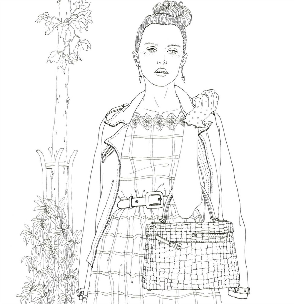 LOOK. Coloring Book