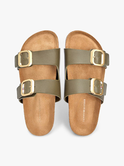 Шлепанцы женские TOMMY HILFIGER TH CLASSIC CORK SAND