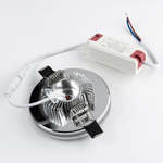 070262 Светильник MATURO LED 9W 730LM ХРОМ/МАТОВЫЙ 3000K